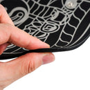 Kit Tapete E Mini Massageador Elétrico Portátil Recarregável EMS